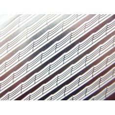 1/350 Railings 45 degree 3 Chain Bars Long #99020