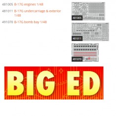 1/48 B-17G Super Detail Set Part II for HK Models kits