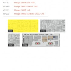 1/48 Dassault Mirage 2000D Super Detail Set for Kinetic kits