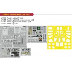 1/48 Westland Sea King HAS.5 Super Detail Parts for Airfix kits