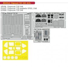 1/48 Chipmunk T.20 PE Super Detail Set for Airfix kits