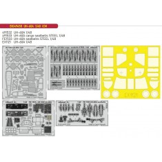 1/48 UH-60A Super Detail Set (PE) for ICM kits