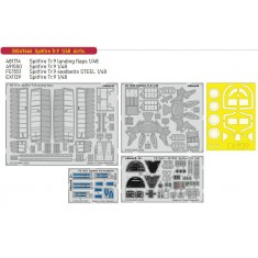 1/48 Supermarine Spitfire Tr.9 Super Detail set for Airfix kits