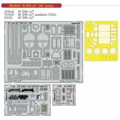 1/48 Bf 109E-4/7 Fighter PE Super Detail Set for Tamiya kits