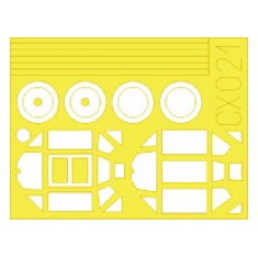 1/72 Messerschmitt Bf 109E Paint Mask for Hasegawa kit