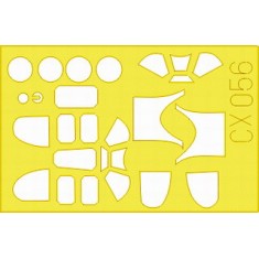 1/72 P-51B Mustang Paint Mask for Revell kit