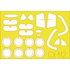 1/72 Messerschmitt Me 163B Komet Paint Mask for Academy kit