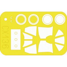 1/72 Vought F4U-1 Corsair Paint Mask for Tamiya kit
