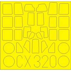 1/72 Mitsubishi A6M5 Zero Painting Mask for Tamiya kit