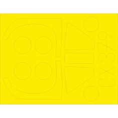1/72 Bae Harrier GR.3 Paint Mask for Airfix kits