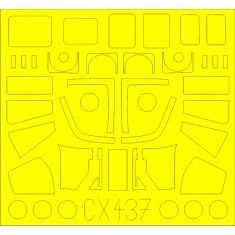 1/72 Westland Sea King HC.4 Paint Mask for Airfix kit A04056