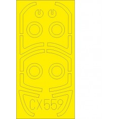 1/72 Kawasaki T-4 Paint Masks for HobbyBoss kits