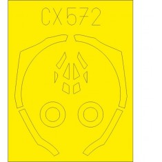 1/72 Lockheed Martin F-35B Paint Masking Sheet for Academy kits