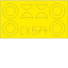 1/72 Lockheed U-2/Po-2VS Paint Masking Sheet for ICM kits