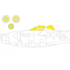 1/72 Lockheed P-38M Lightning Paint Masking for Hobby 2000/Dragon kits