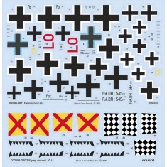 1/32 WWI Jagdgeschwader I (JG I) "The Flying Circus" Decals for Meng kits
