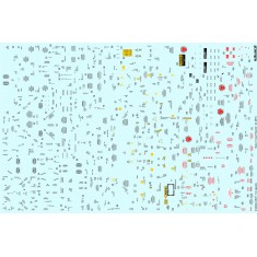1/48 McDonnell Douglas F-4 Phantom II Stencils for Eduard kits #1186/1190/1193 (Decals)
