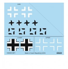 1/48 Focke-Wulf Fw 190A-8/R2 National Insignia Decals for Eduard kits