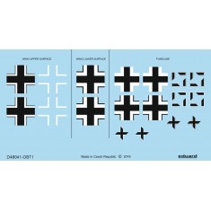 1/48 Focke-Wulf Fw 190A-3 National Insignia Decals for Eduard kits