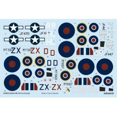 1/48 Supermarine Spitfire Mk.VIII Over Europe Decals for Eduard kits