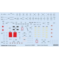1/48 Republic P-47D Thunderbolt Stencils Decals for Eduard/Tamiya/Academy/Hasegawa/HobbyBoss kits