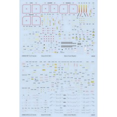1/48 Sukhoi Su-27 Stencils Decals for Academy/Kitty Hawk/HobbyBoss/GWH kits