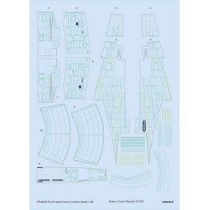 1/48 Sukhoi Su-25 Raised Rivets & Surface Details for Zvezda kits