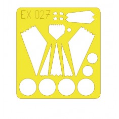 1/48 Lockheed F-117 Nighthawk Paint Mask for Tamiya kit