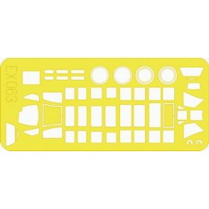 1/48 Nakajima B6N Tenzan/Jill Paint Mask for Hasegawa kit