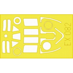 1/48 Typhoon Mk.IB Door Canopy Paint Mask for Hasegawa kit