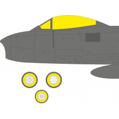 1/48 F-86F-25/30 Dogfighter Canopies Mask for Airfix kits