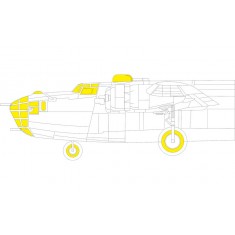 1/48 B-24D TFace Paint Masks for Hobby Boss kits