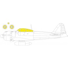 1/48 Mitsubishi A6M5 Zero TFace Masking for Fine Molds kits