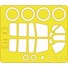 1/48 Curtiss P-40N Warhawk Paint Mask for Hasegawa kit