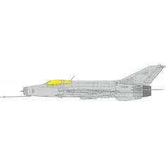 1/48 MiG-21F-13 Canopies Paint Mask for Eduard kits