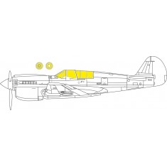 1/48 Kittyhawk Mk.IV Canopies Paint Masks for Eduard kits