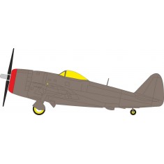 1/48 P-47M Thunderbolt Paint Masks for MiniArt kits