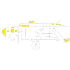 1/48 B-17F Mask for Revell kits