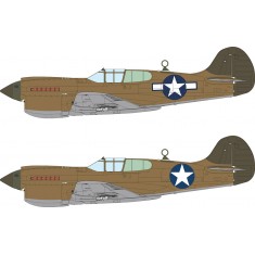 1/48 P-40K Us National Insignia Masks for Eduard kits