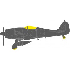 1/48 Fw 190A-8 Canopies Mask for Hobby Boss Kits
