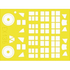 1/48 Aichi D3A "Val" Paint Mask for Hasegawa kit