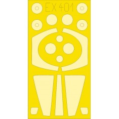 1/48 Bae Jaguar GR.1/GR.3 Paint Mask for Kittyhawk Models kit