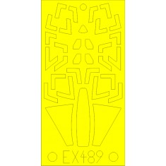 1/48 Mikoyan-Gurevich MiG-31BM Paint Mask for AMK kit #88003
