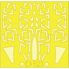 1/48 Mikoyan MiG-31B/BS Paint Mask for AMK #88008 kit