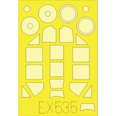 1/48 Messerschmitt Bf 109F-4 Paint Mask for Eduard kit