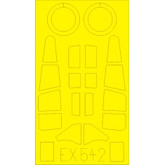 1/48 Curtiss P-40C Tomahawk Paint Mask for Bronco kit