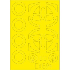 1/48 Douglas A-4F Tface Paint Masks for Hobby Boss kits