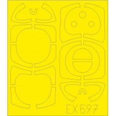 1/48 Aero L-29 Tface Paint Masks for Eduard kits