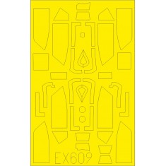 1/48 Messerschmitt Bf 109G-10 TFace Paint Masks for Eduard kits