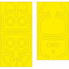 1/48 Aero L-39ZA Albatros TFace Paint Masks for Trumpeter kits